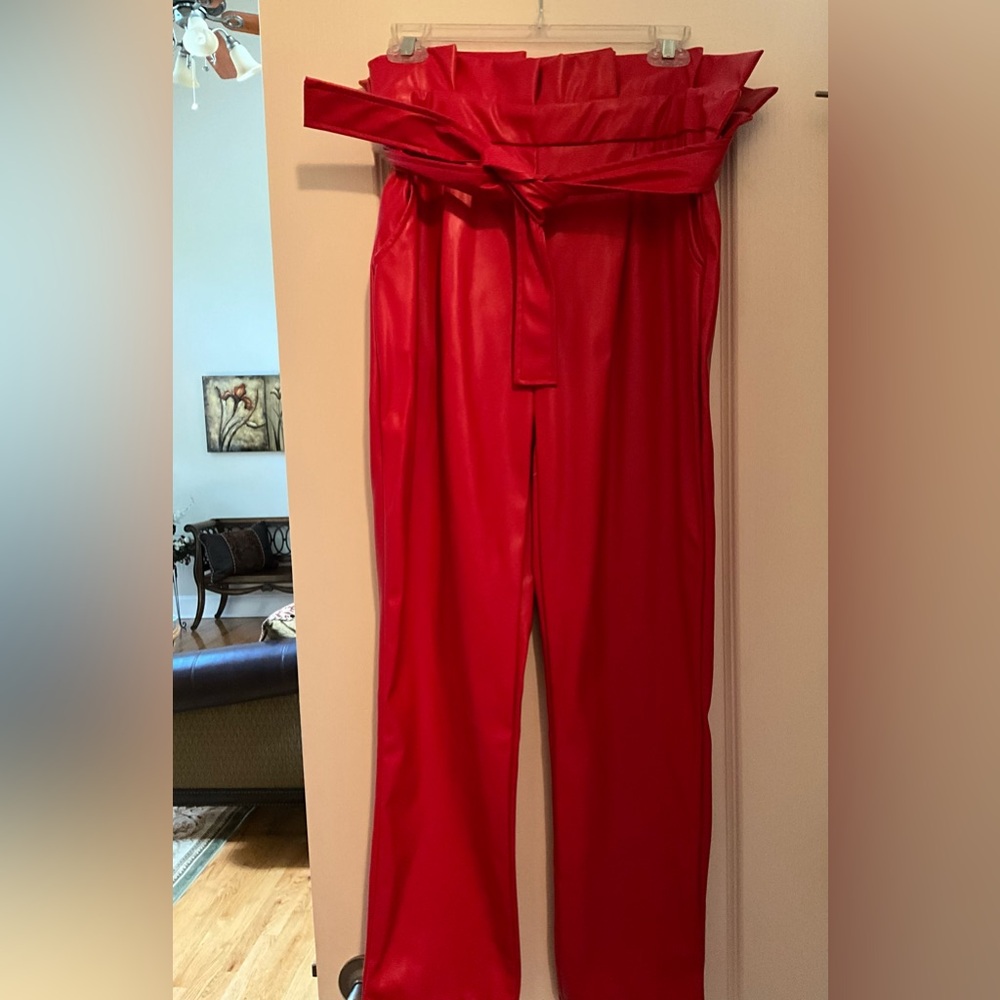 Paper bag pants